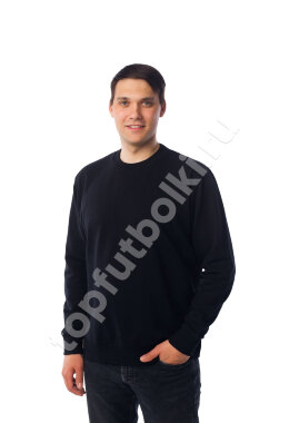 Тёмно-синий свитшот мужской